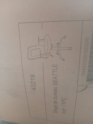 Silla de oficina ergonómica NEW iN ORIGINAL BOX