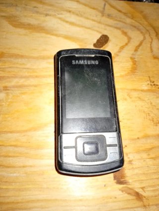 Teléfono Móvil Antiguo Naranja/Negro