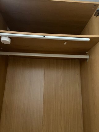 Armario Ikea Madera y Cristal