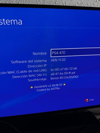 PS4 Pro 1TB HEN 11.02 + juegos + mando original
