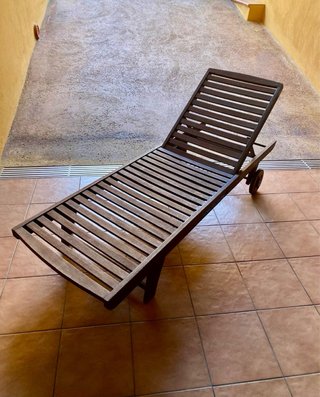 Tumbona de Madera Jardín