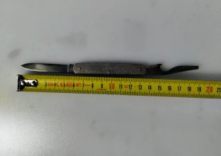 Navaja acero inoxidable hoja 6cm