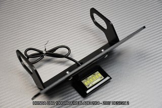 Portamatrículas corto HONDA CBR 1000 RR 2004 2007