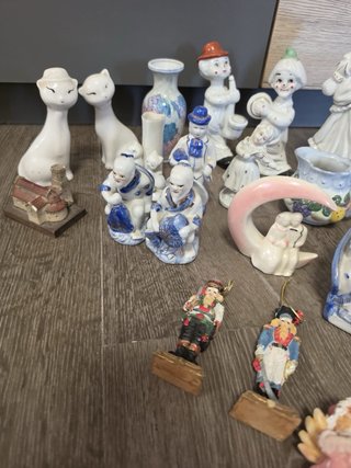 Lote de figuras de porcelana