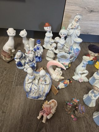 Lote de figuras de porcelana