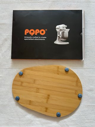 Tavola ovale in bambù per KitchenAid
