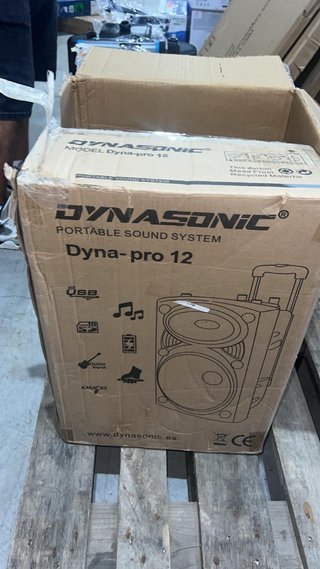 Altavoz Dynasonic Dynapro 12 700W Bluetooth