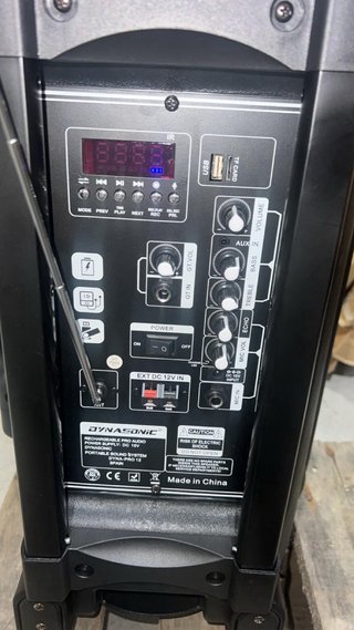 Altavoz Dynasonic Dynapro 12 700W Bluetooth