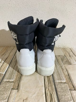 Timberland Stivali Neri e Bianchi Tg 41