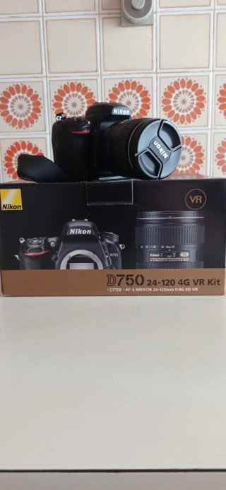 Nikon D750 + Objetivo 24-120mm f/4G ED VR