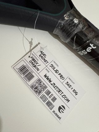 Pala de pádel ZUSSET Solid Pro NUEVA