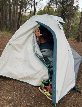 Tienda campaña 2 personas Quechua MH100