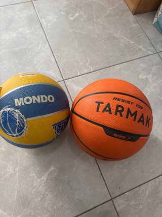 2 Palloni da Pallacanestro Mondo e Tarmak