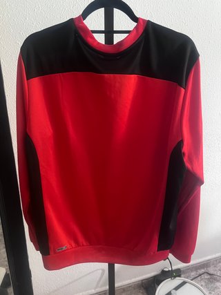 Sudadera Puma manga larga Hombre Roja y Negra