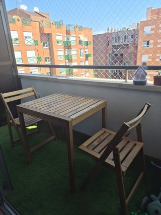 Mesa y 2 Sillas Plegables IKEA NAMMARÖ