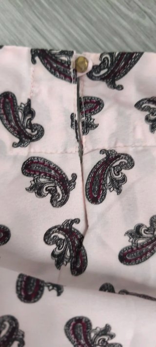 Camisola manga tres cuartos estampada