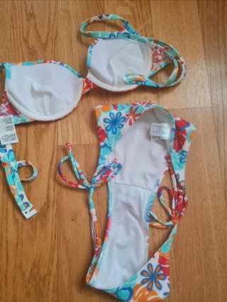 Costume bikini donna Calzedonia fantasia floreale