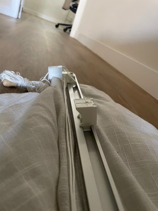 2 Estor blanco de 90x240 cm