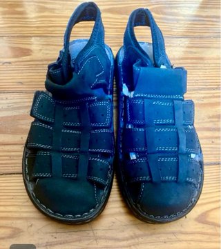 Sandalias Hombre Talla 41 Negras