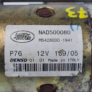 MOTOR ARRANQUE LAND ROVER LAND ROVER RANGE ROVER SPORT (L320) 2005-2009