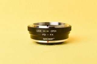 Adaptador Lentes K&F Concept FD a Fujifilm FX