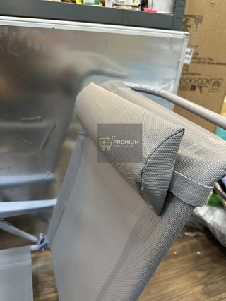 Relaxdays Tumbona Plegable con Reposacabezas