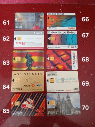 Schede telefoniche Spagna 500 Ptas Cabitel