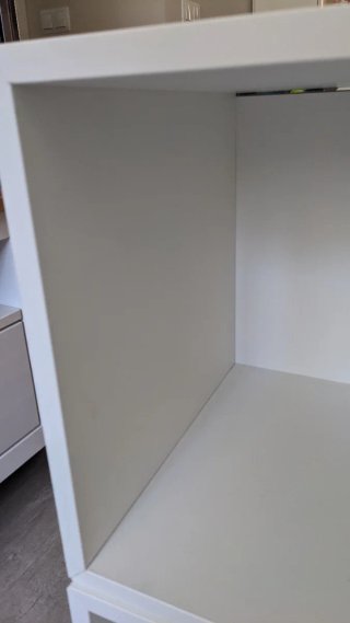 Eket Ikea Cubos de Almacenamiento Blancos