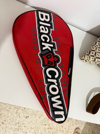 Pala Pádel Blackcrown Piton Attack 12k NUEVA
