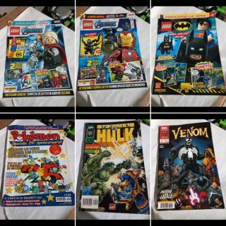 ITALIANO. Set, lotto di 24 riviste e fumetti