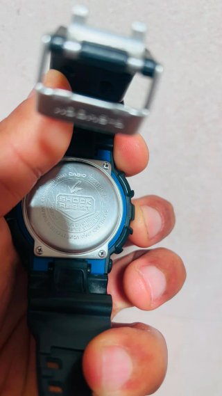 Reloj G-Shock Negro y Azul
