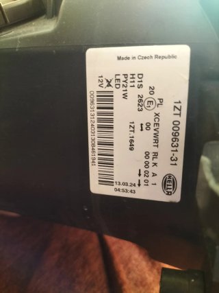 Faro Izquierdo Opel Insignia