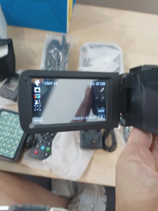 Videocámara 8K Ultra HD Zoom 18X