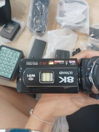 Videocámara 8K Ultra HD Zoom 18X