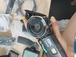 Videocámara 8K Ultra HD Zoom 18X
