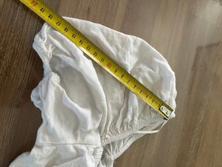 Blusa Bershka blanca romántica mangas abullonadas