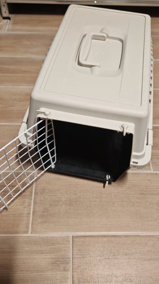 Trasportino cane/gatto beige