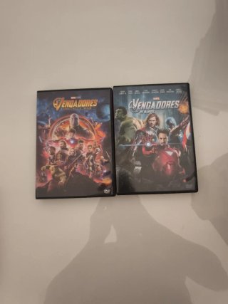 2 DVDs Los Vengadores (Español)