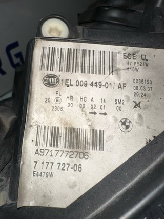 47 Faro Izquierdo BMW Serie 5 E60