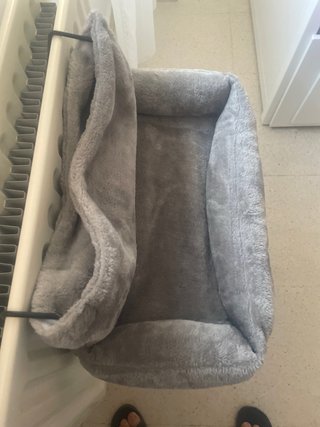 Cama para gato radiador