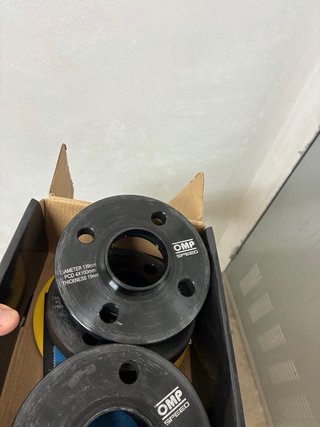 4 Separadores OMP 15mm 4x100.