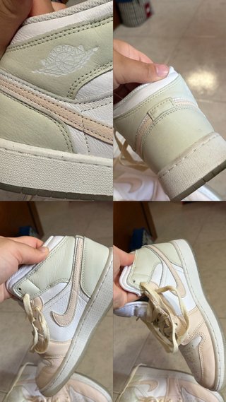 Air Jordan 1 Mid SE White Guava Ice