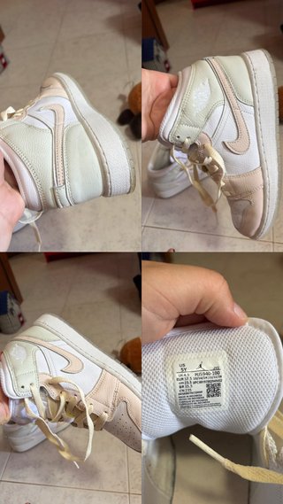 Air Jordan 1 Mid SE White Guava Ice