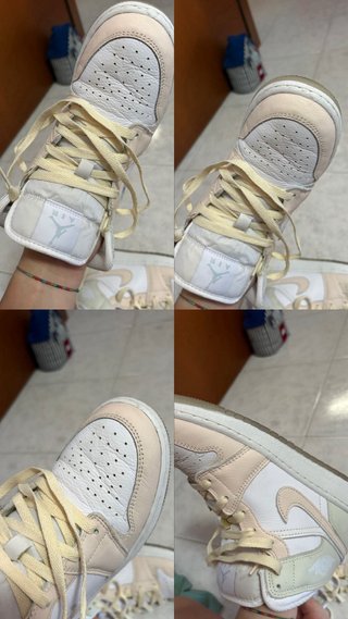 Air Jordan 1 Mid SE White Guava Ice