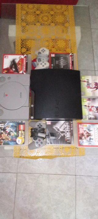 Consola PS3 sin mando funciona ala perfección Ps1