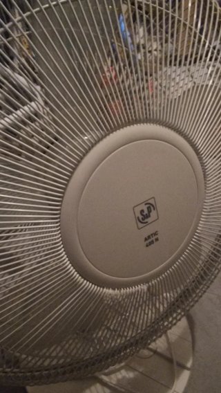 Ventilador S&P Artic 40W Plata