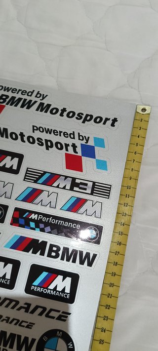 Pegatinas Vinilo BMW M Power