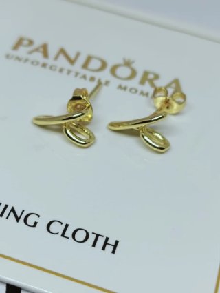 PendientesCorazón chapado oro 14k