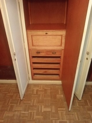 Regalo Armario empotrado madera y cristal