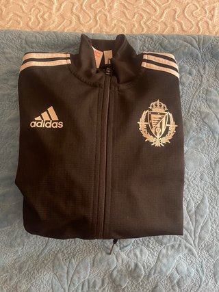 Chándal Oficial Real Valladolid Adidas Negro